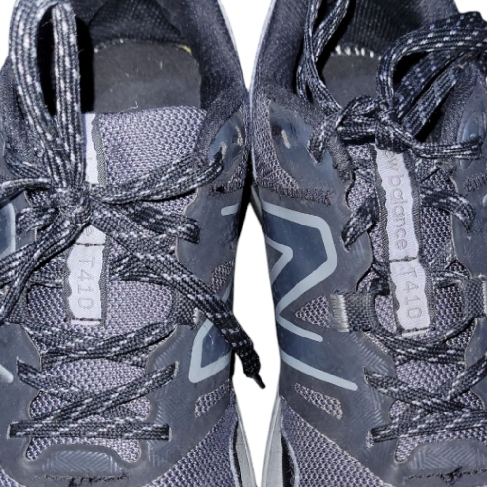 New Balance Men's Size 11 T410 Gray and Black Athletic Shoes - Picture 10 of 11